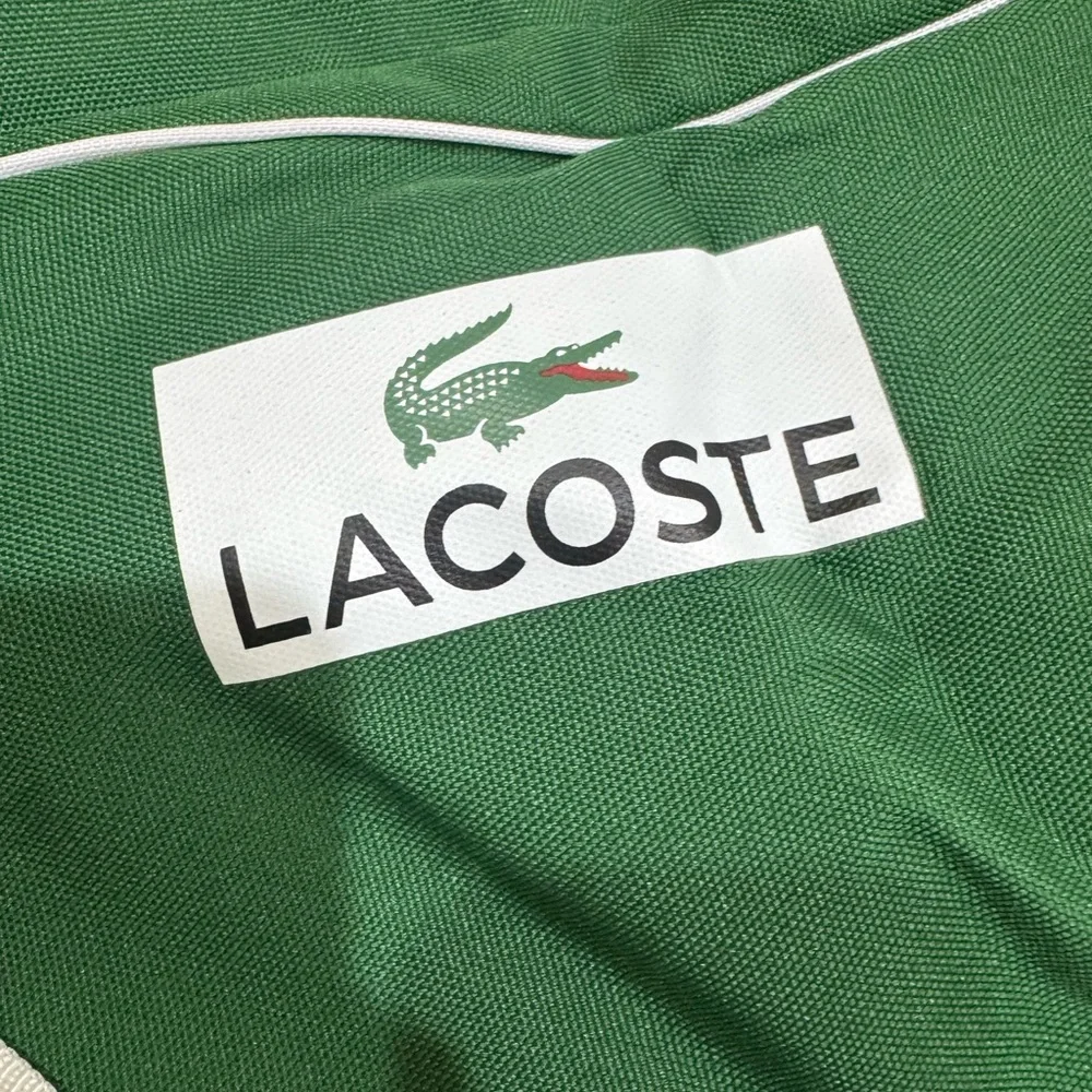 Lacoste Green Garment Bag New!